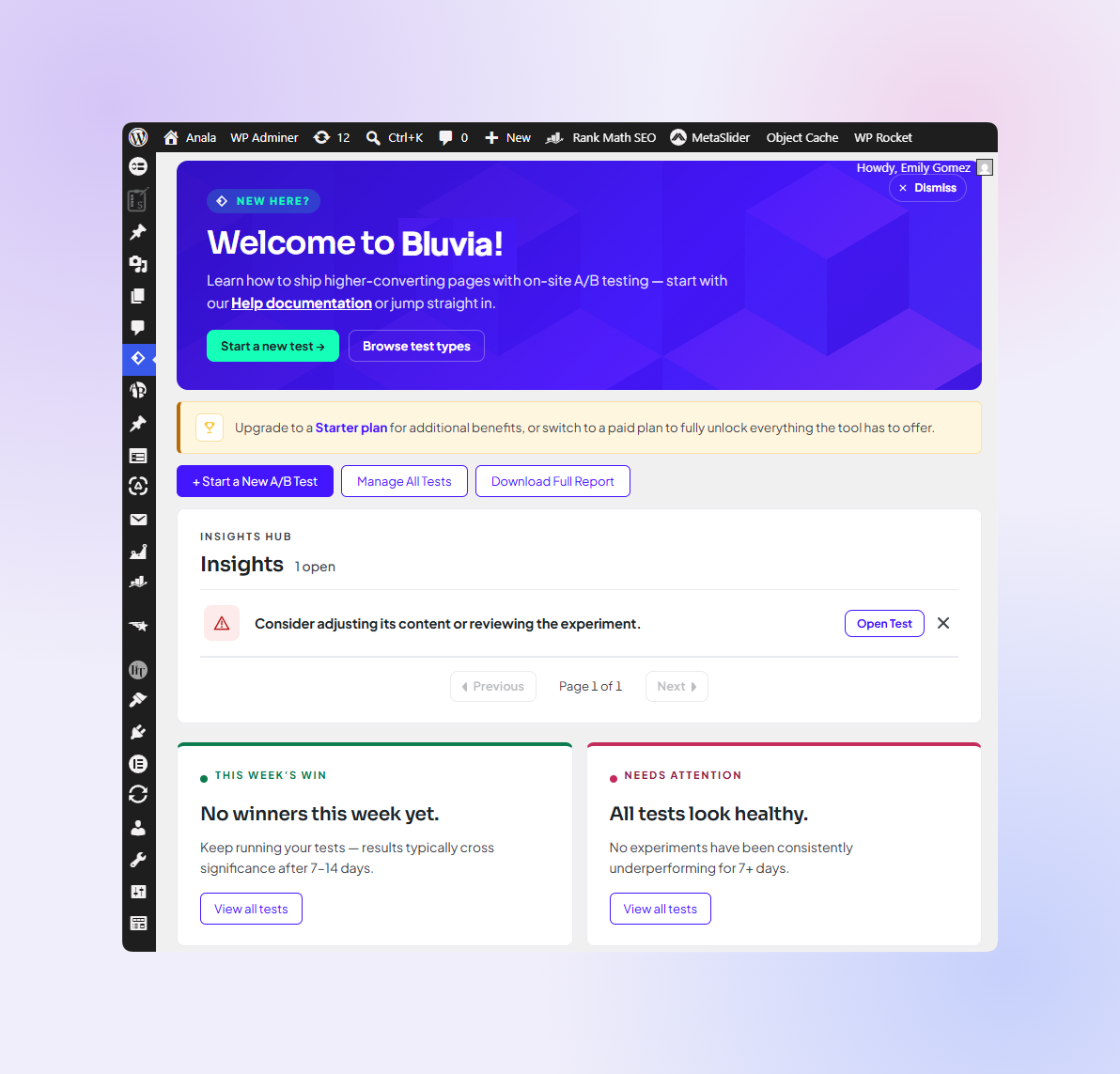 Bluvia app
